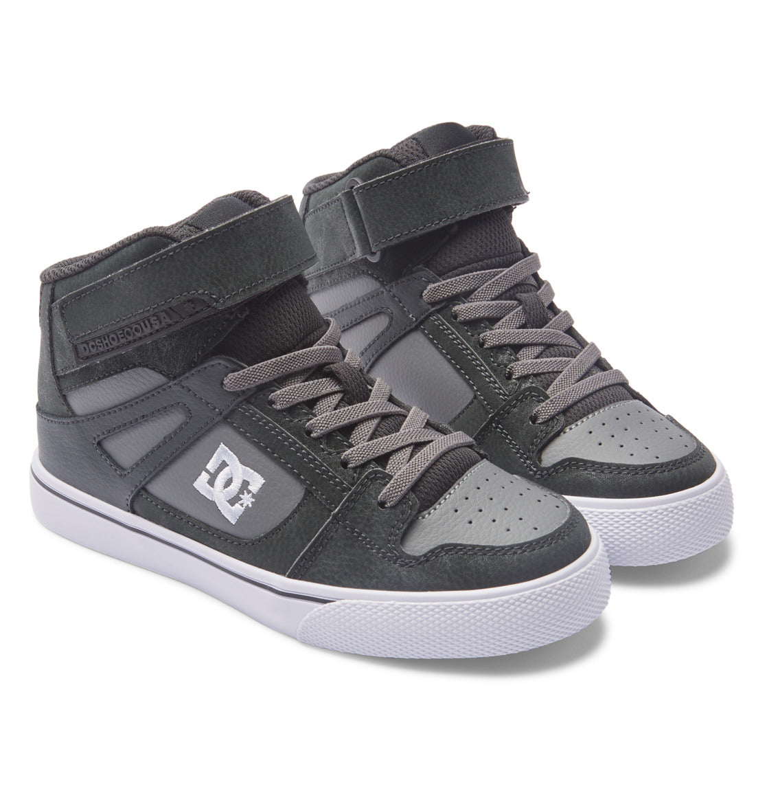 Kids' Pure High Elastic Lace High-Top Shoes - Image 4