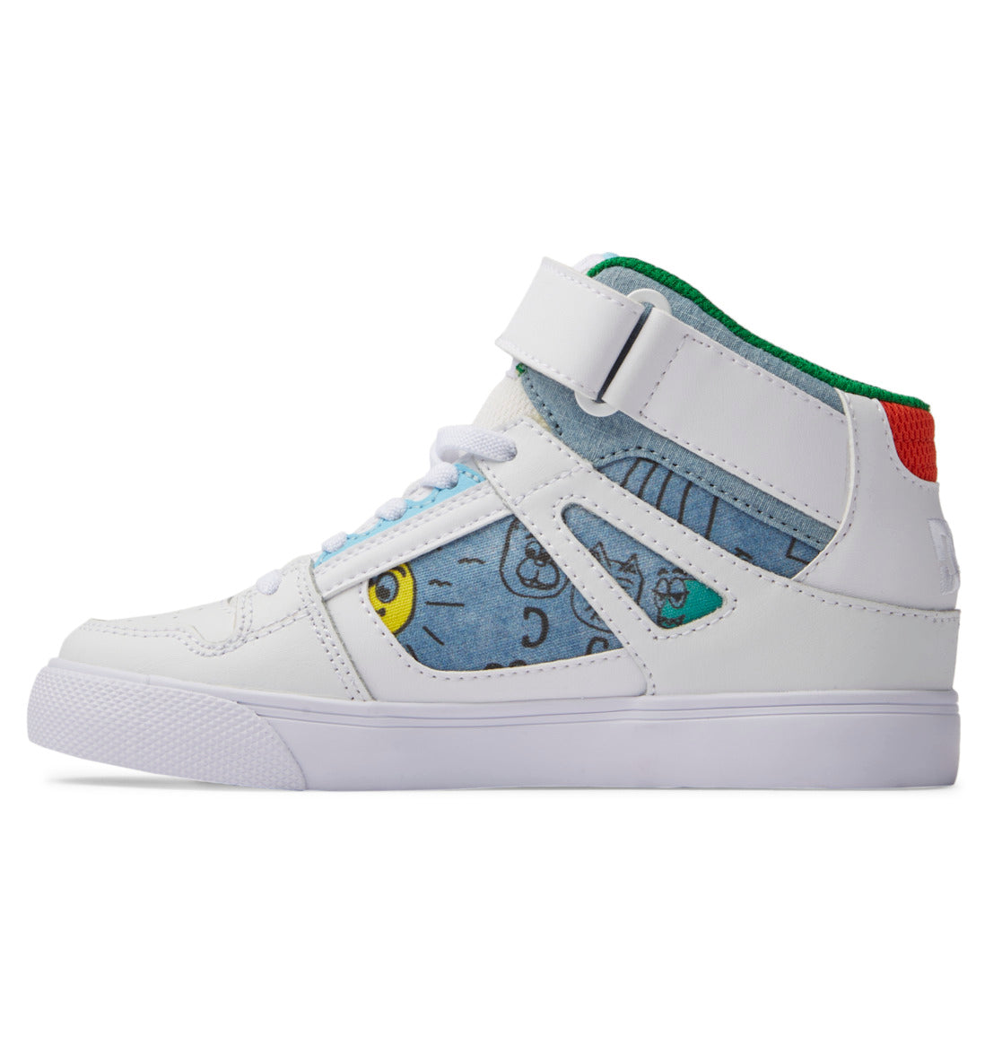 Kids' Pure High Elastic Lace High-Top Shoes - Image 3