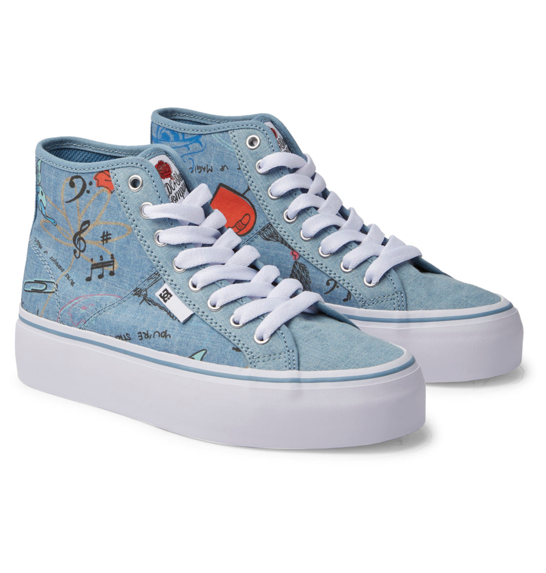 Women's Manual Hi Platform High-Top Shoes - Image 2