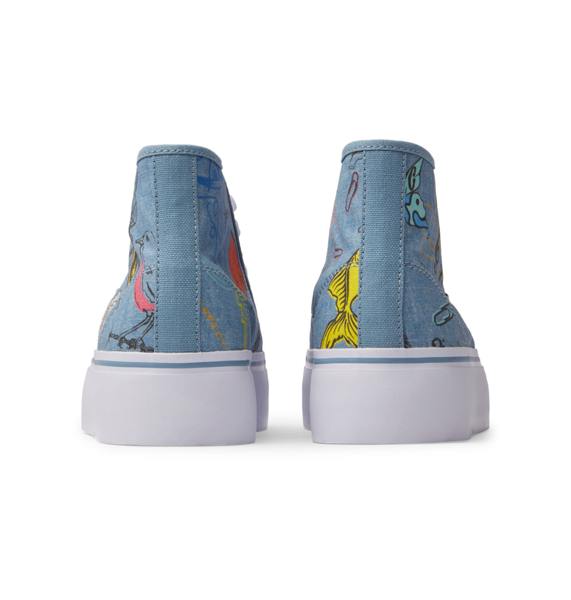 Women's Manual Hi Platform High-Top Shoes - Image 6