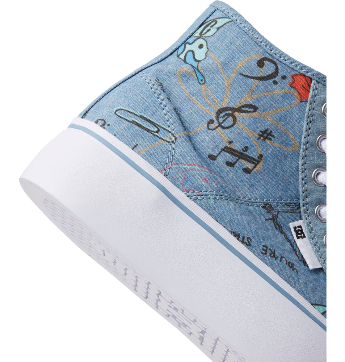 Women's Manual Hi Platform High-Top Shoes - Image 7