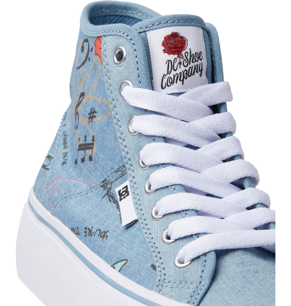 Women's Manual Hi Platform High-Top Shoes - Image 8