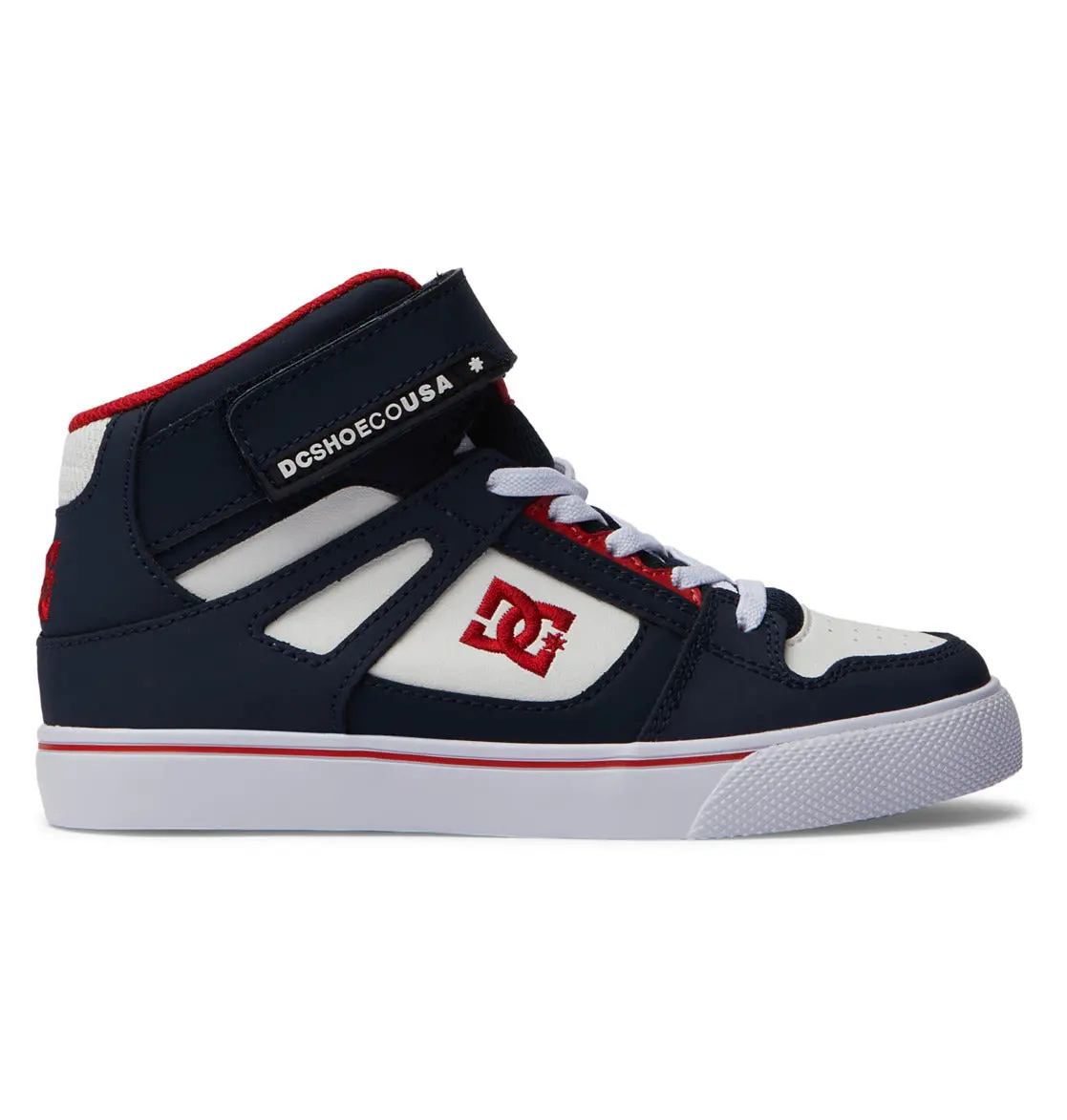 Kids' Pure High Elastic Lace High-Top Shoes