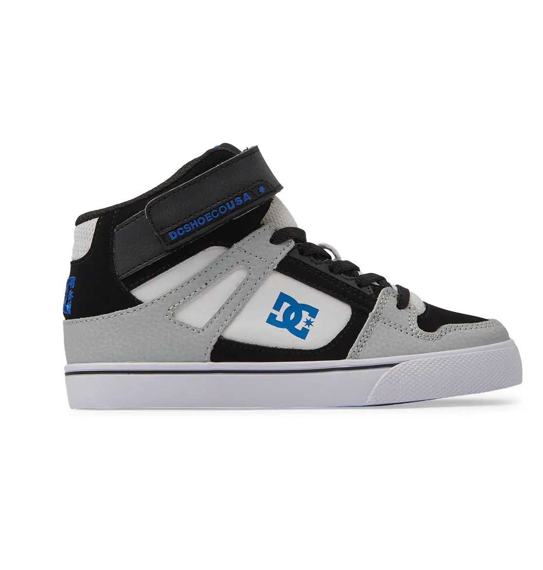 Kids' Pure High Elastic Lace High-Top Shoes